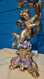 Лампа в форме подсвечника с путти 2 штуки 23