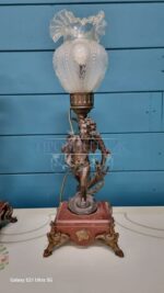 Лампа настольная винтажная с путти 2 штуки 22