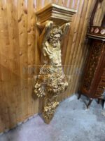 Консоль/Полка со скульптурой Атланта 2 штуки 14