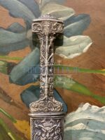 Кинжал декоративный/подарочный посеребренный 12