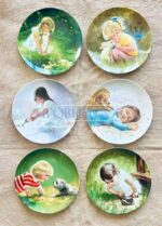 Коллекция: тарелка (6 штук) серия The Childs best friends 6