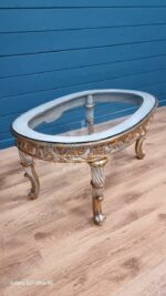 Стол со стеклянной столешницей в стиле венецианского барокко 13