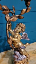 Лампа в форме подсвечника с путти 2 штуки 21