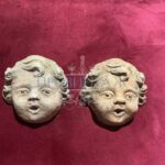 Скульптура садово-парковая голова/ребенок/ангел (2 штуки) 5