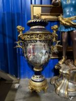 Ваза с крышкой в стиле Людовика XVI 2 штуки 8