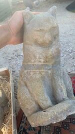 Скульптура из шато/декоративный элемент Кот 13