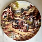 Набор: тарелка коллекционная (5 штук) 2 серии 28