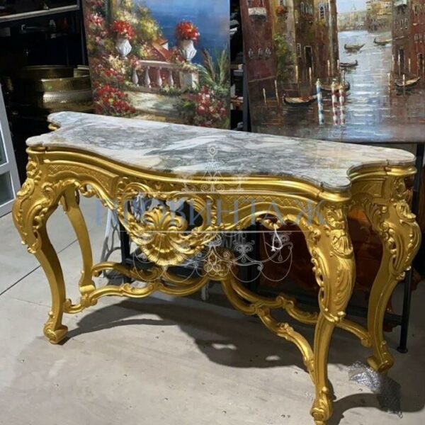 Консоль в стиле венецианского барокко