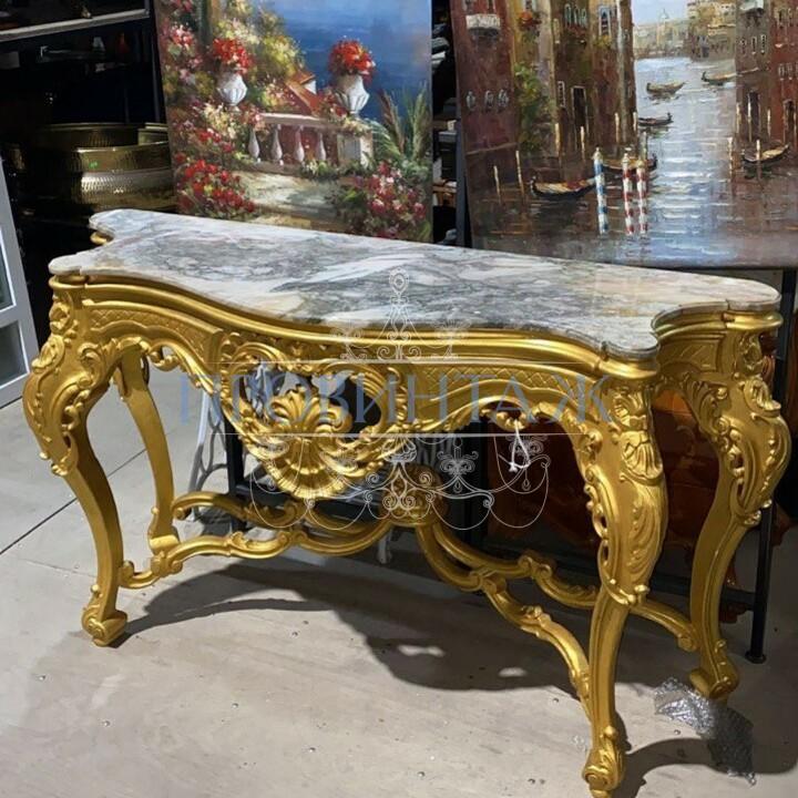 Консоль в стиле венецианского барокко 3 Консоль в стиле венецианского барокко 3