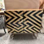 Тумба с геометрическим рисунком 9