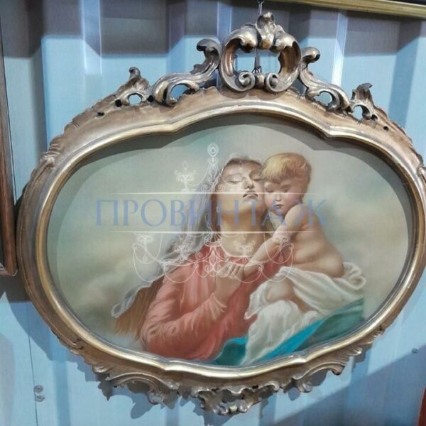 Стол со стеклянной столешницей в стиле венецианского барокко 15