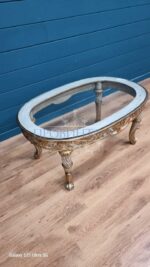 Стол со стеклянной столешницей в стиле венецианского барокко 10