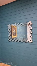 Зеркало настенное винтажное 14