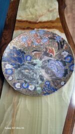 Тарелка декоративная с птицами в стиле шинуазри 16