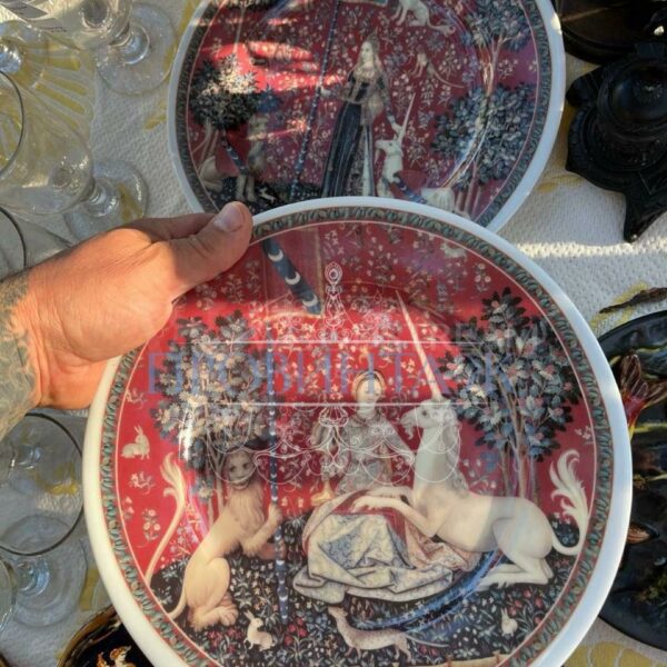 Сет: Стол/Подставка 3 штуки в стиле шинуазри 4