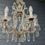 Люстра винтажная 10