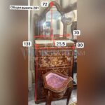 Обувница с зеркалом винтажная 10