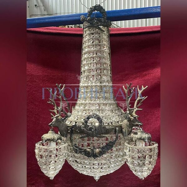 Бра с оленями винтажное