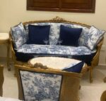 Комплект мягкой мебели для гостиной в стиле Людовика XVI 13