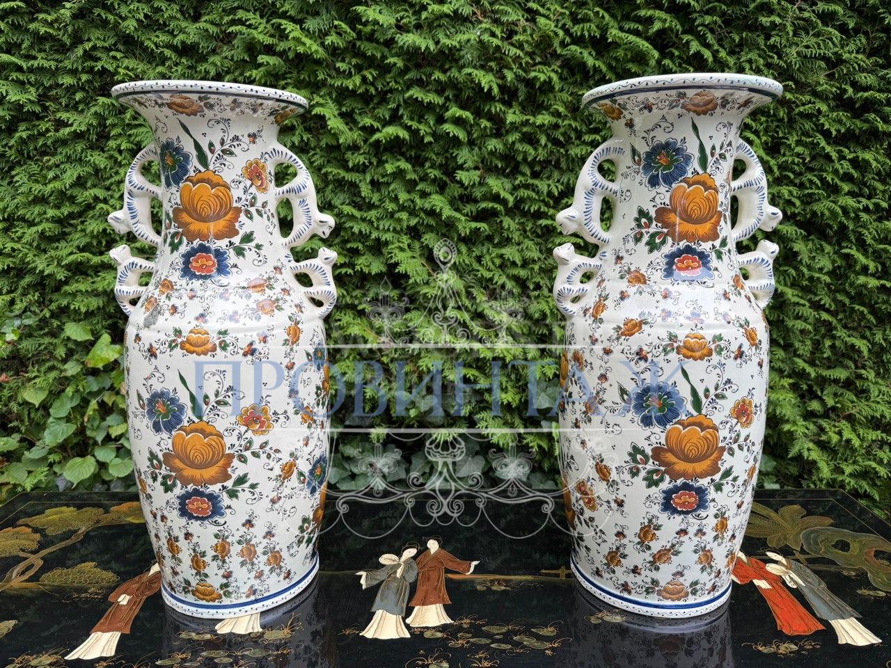 Ваза винтажная 2 штуки 3