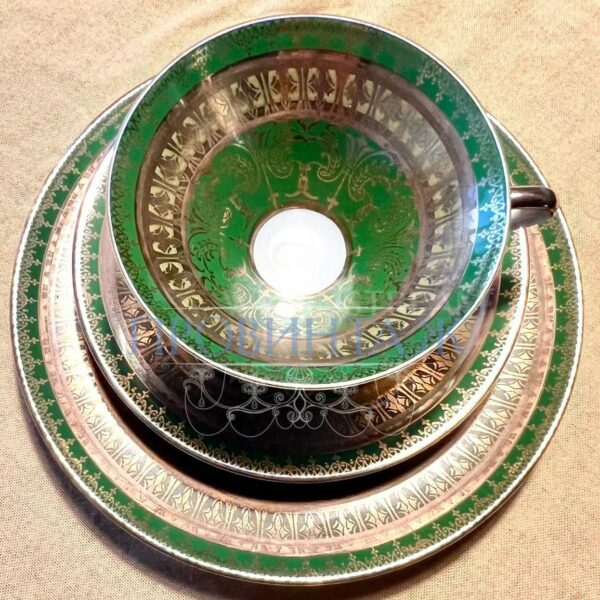 Набор: Тарелка декоративная 2 штуки «Три грации» Bareuther 4