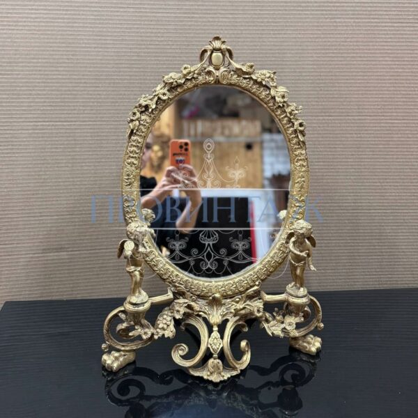 Зеркало настольное будуарное