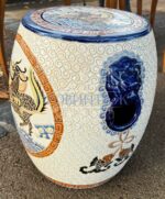 Подставка/Табурет керамический в стие шинуазри 12