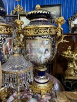 Ваза с крышкой в стиле Людовика XVI 2 штуки 9