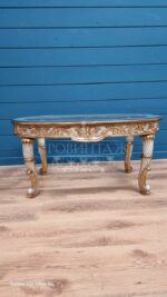 Стол со стеклянной столешницей в стиле венецианского барокко 12