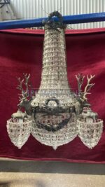 Бра с оленями винтажное 8