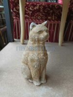 Скульптура из шато/декоративный элемент Кот 10