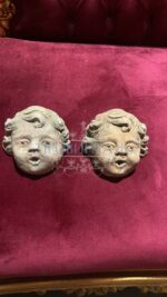 Скульптура садово-парковая голова/ребенок/ангел (2 штуки) 6