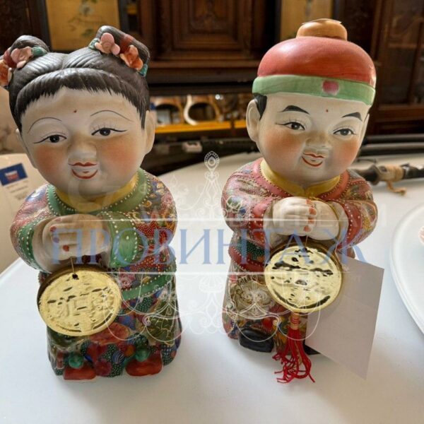 Статуэтка в стиле шинуазри 2 штуки