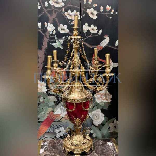 Лампа в форме Подсвечника в стиле Людовика XVI