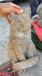 Скульптура из шато/декоративный элемент Кот 12