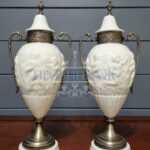 Ваза с крышкой 2 штуки винтажная 12