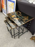 Сет: Стол/Подставка 3 штуки в стиле шинуазри 5