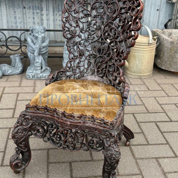 Комплект кабинетный: стол письменный и кресло в стиле ренессанс 4