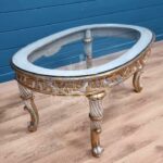 Стол со стеклянной столешницей в стиле венецианского барокко 9