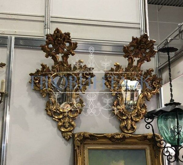 Зеркало антикварное 2 штуки 2