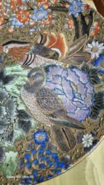 Тарелка декоративная с птицами в стиле шинуазри 19