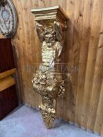 Консоль/Полка со скульптурой Атланта 2 штуки 16