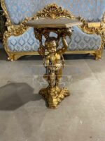 Стол/Подставка в стиле венецианского барокко с путти 10