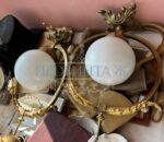 Люстра винтажная 2 штуки 12