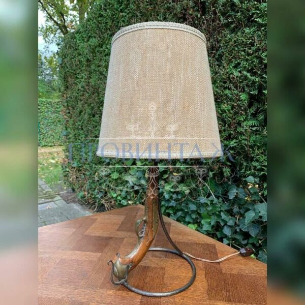 Лампа настольная винтажная