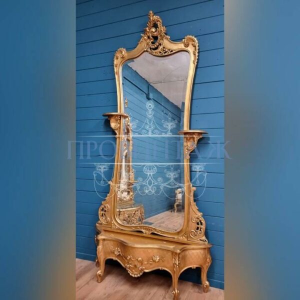 Трюмо/Консоль и зеркало в стиле венецианского барокко