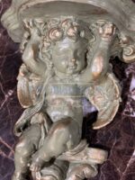 Консоль/Полка с путти в стиле венецианского барокко 2 штуки 11