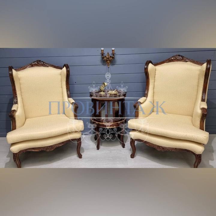 Кресло 2 штуки в стиле Людовика XV 3 Кресло 2 штуки в стиле Людовика XV 3