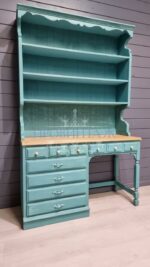 Бюро/Стол письменный с полками винтажный 14