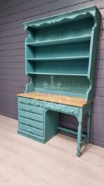 Бюро/Стол письменный с полками винтажный 12